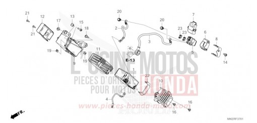 BATTERIE (CRF450RS/RWES/RXS) CRF450RXS de 2025